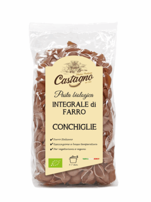 Conchiglie di farro integrale