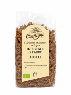 Fusilli di farro integrale