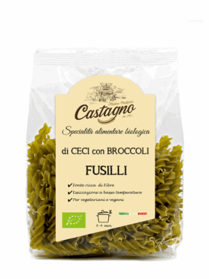 Fusilli di ceci con broccoli