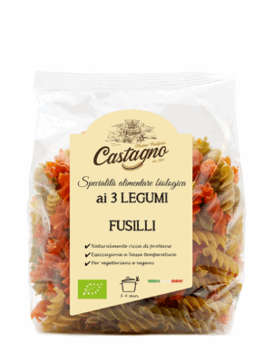 Fusilli ai 3 legumi