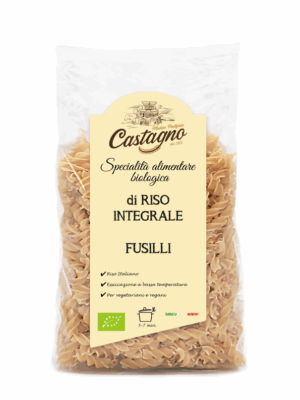 Fusilli di riso integrale