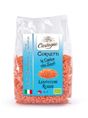 Cornetti di lenticchie rosse
