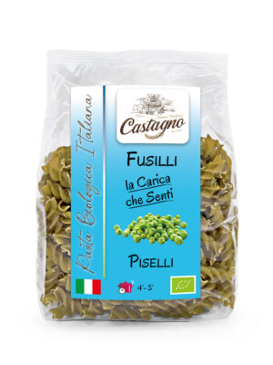 Fusilli ai piselli verdi