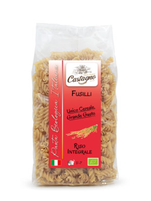 Fusilli di riso integrale