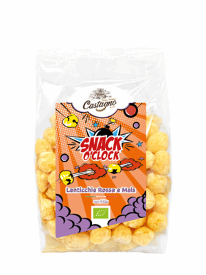 Snack Bio Lenticchie Rosse e Mais