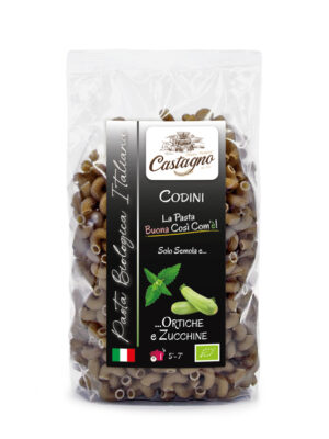 Codini con ortiche e zucchine