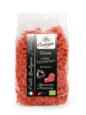 Codini con pomodoro e melanzana