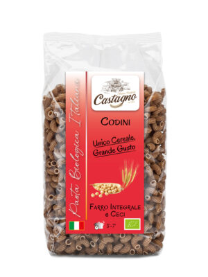 Codini di farro integrale e ceci